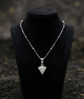 Clear Drop Pendant Necklace