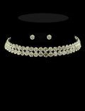 Clear Stone Choker Set