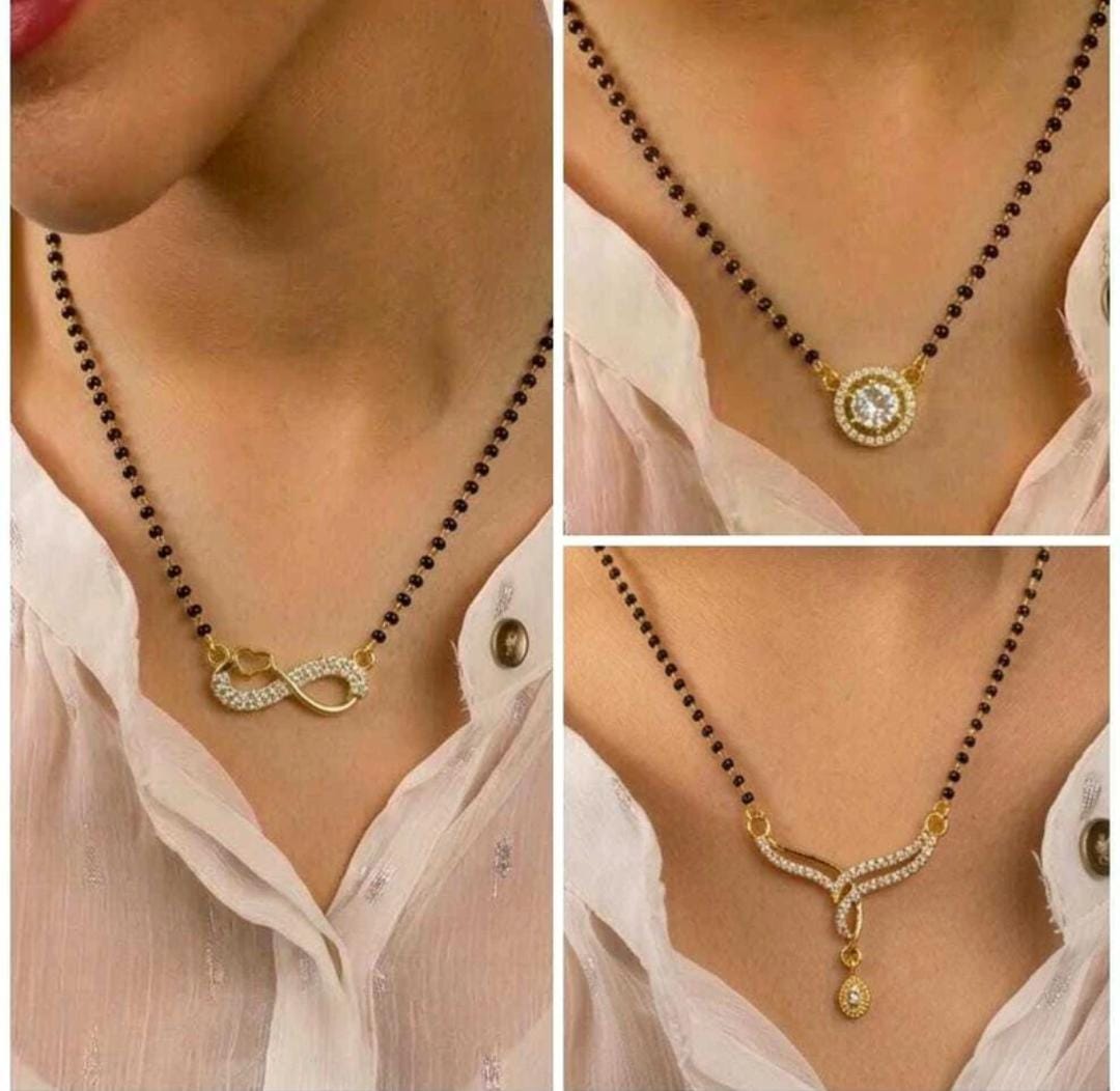Three Style Mangalsutra Set