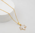 Gold Star Pendant Necklace